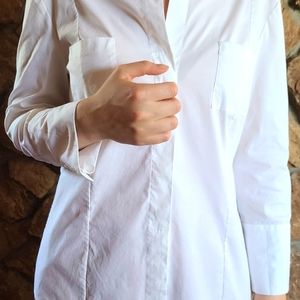 Piazza Sempione White blouse made in Italy size 46